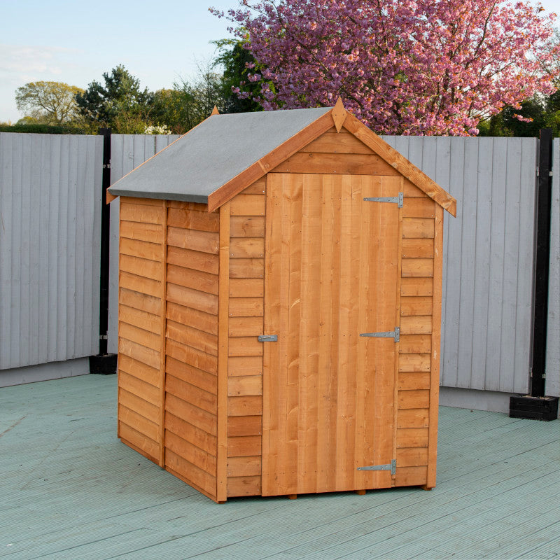 Loxley 4' x 6' Overlap Apex Shed | Sheds.co.uk