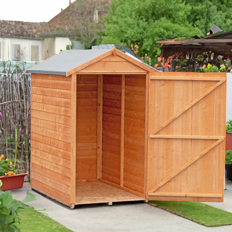 Loxley 3' x 5' Windowless Overlap Apex Shed | Sheds.co.uk