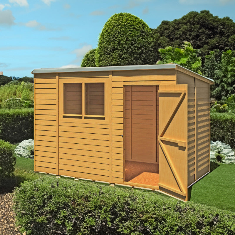 Loxley 10' x 6' Overlap Pent Shed | Sheds.co.uk