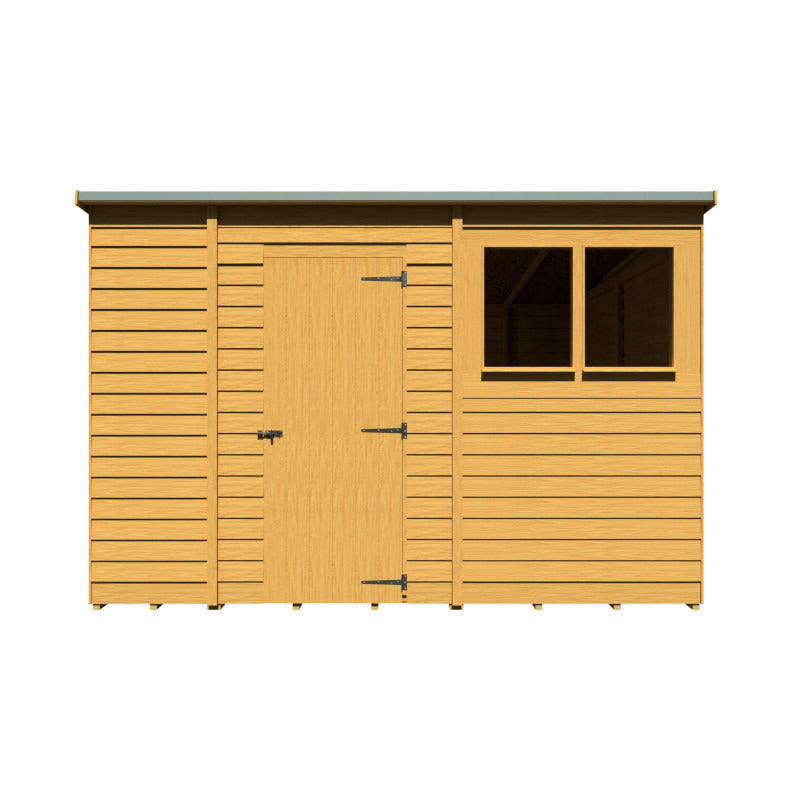 Loxley 10' x 6' Overlap Pent Shed | Sheds.co.uk
