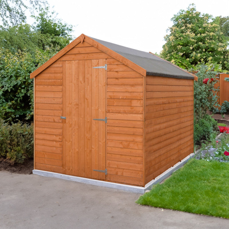Loxley 6' x 8' Windowless Overlap Apex Shed | Sheds.co.uk