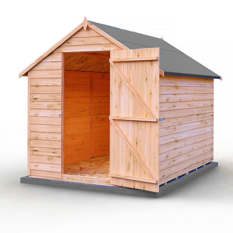 Loxley 6' x 8' Windowless Overlap Apex Shed | Sheds.co.uk