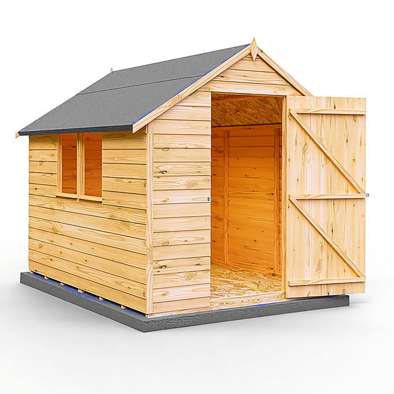 Loxley 6' x 8' Overlap Apex Shed | Sheds.co.uk