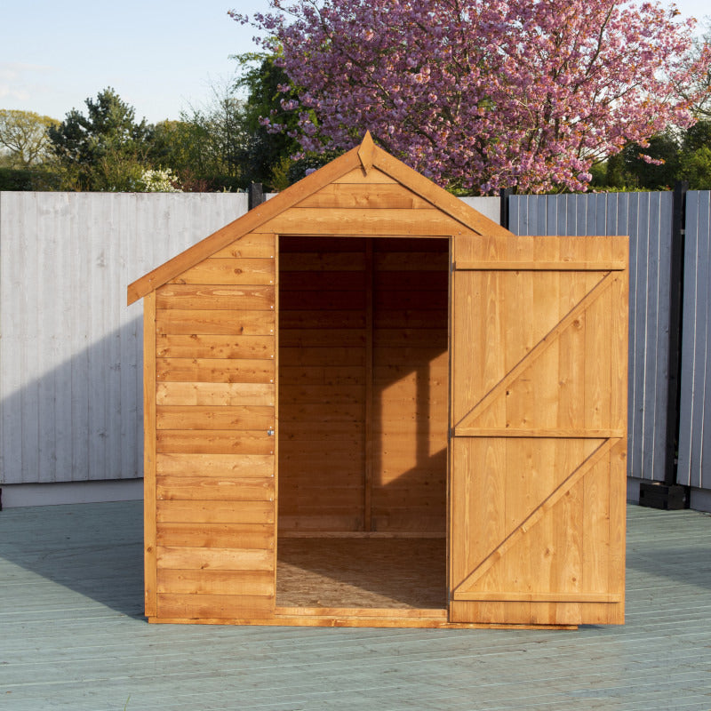 Loxley 6' x 8' Overlap Apex Shed | Sheds.co.uk
