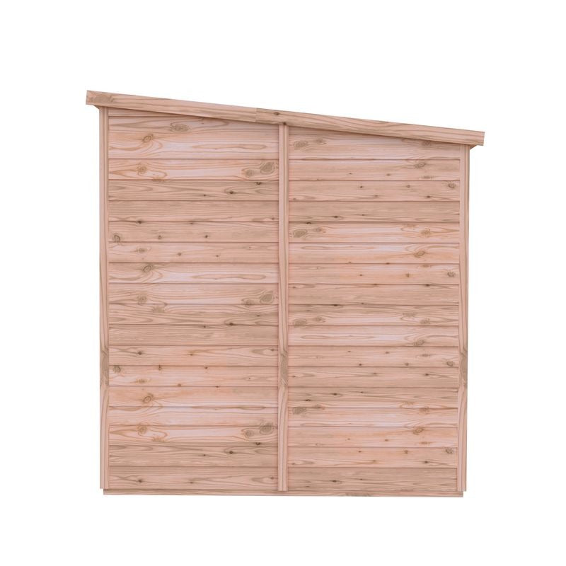 Loxley 12' x 6' Windowless Overlap Pent Shed | Sheds.co.uk