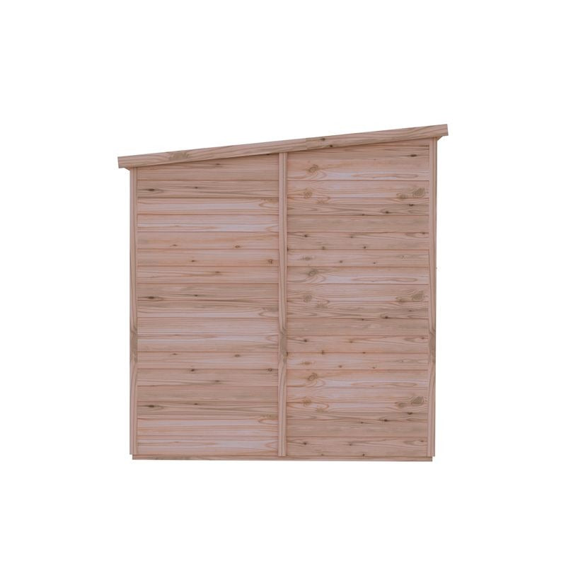 Loxley 16' x 6' Windowless Overlap Pent Shed | Sheds.co.uk