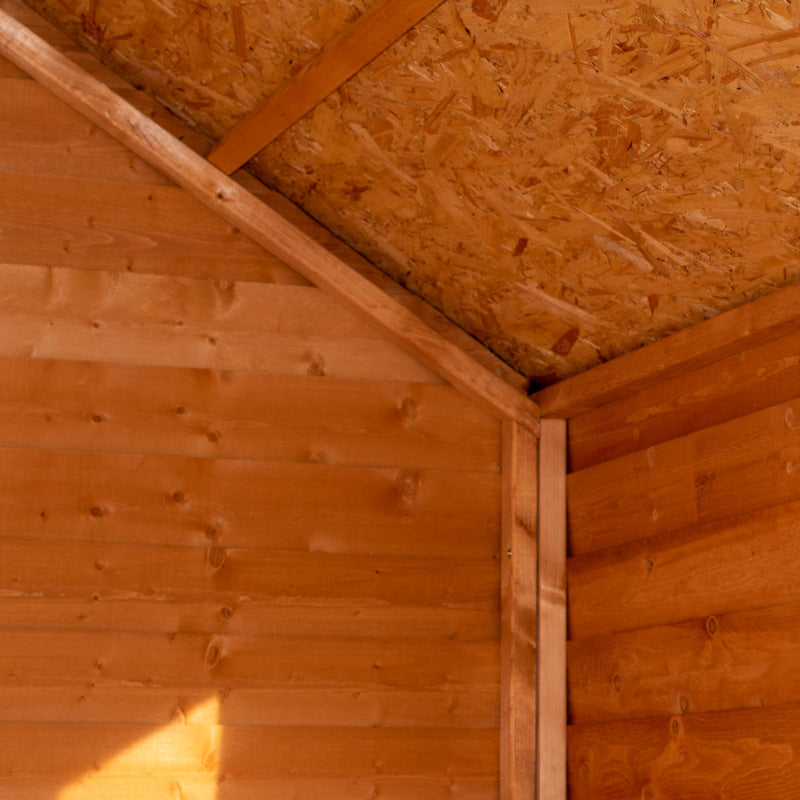 Loxley 8' x 6' Overlap Reverse Apex Shed | Sheds.co.uk