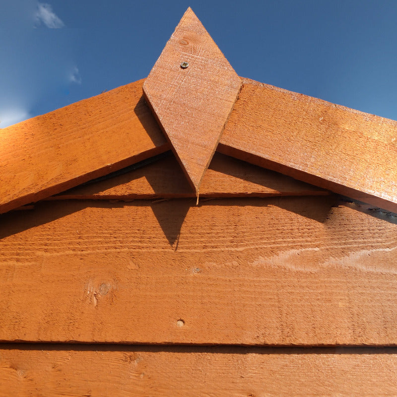 Loxley 8' x 6' Overlap Reverse Apex Shed | Sheds.co.uk