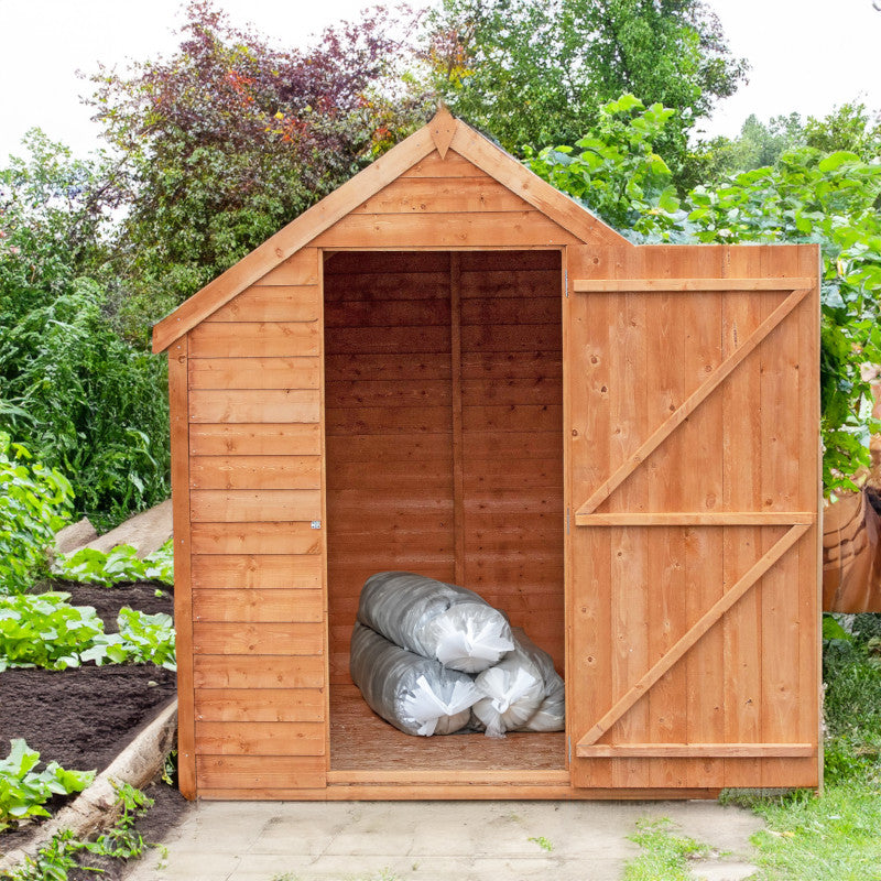 Loxley 5' x 7' Windowless Overlap Apex Shed | Sheds.co.uk