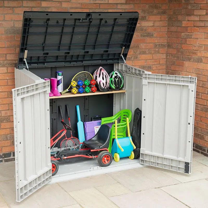 Hartwood Extra Large Plastic Garden Bin Store | Sheds.co.uk