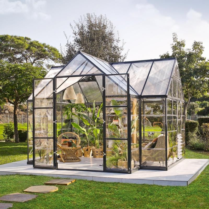 Palram - Canopia 12' x 10' Victory Orangery Garden Chalet | Sheds.co.uk