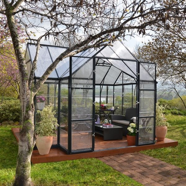 Palram - Canopia 12' x 10' Victory Orangery Garden Chalet | Sheds.co.uk