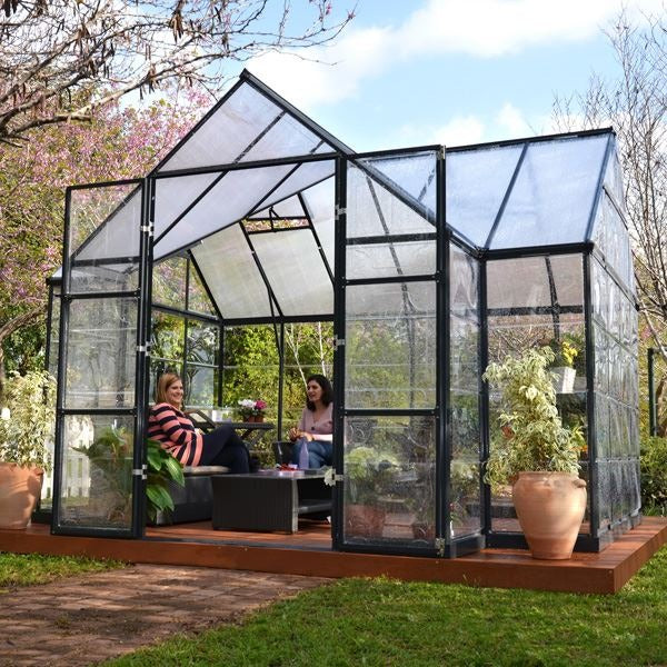 Palram - Canopia 12' x 10' Victory Orangery Garden Chalet | Sheds.co.uk