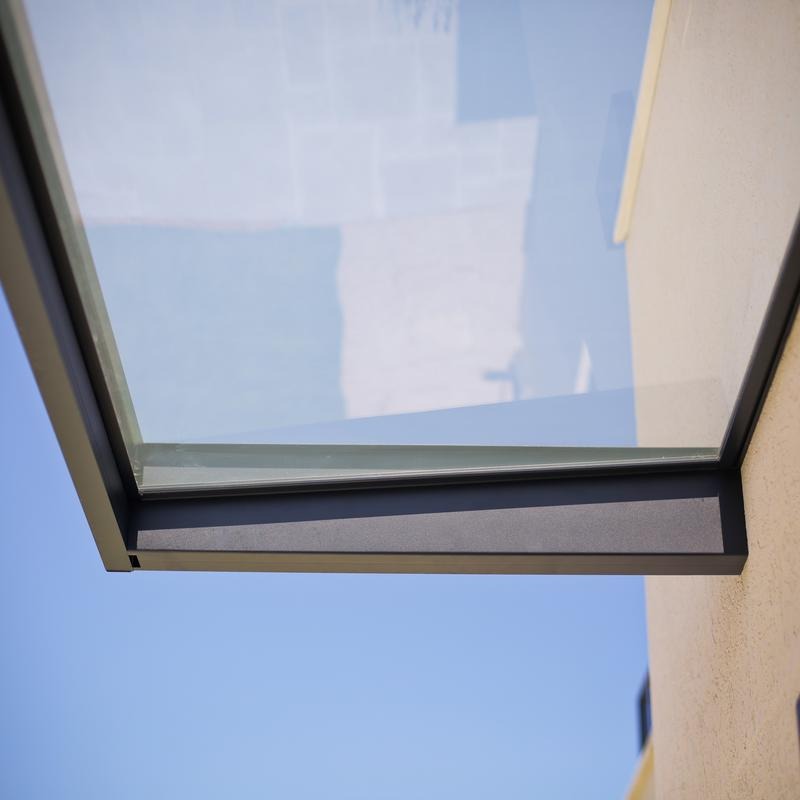 Palram - Canopia 2150 Sophia Doorway Canopy - Grey Clear | Sheds.co.uk