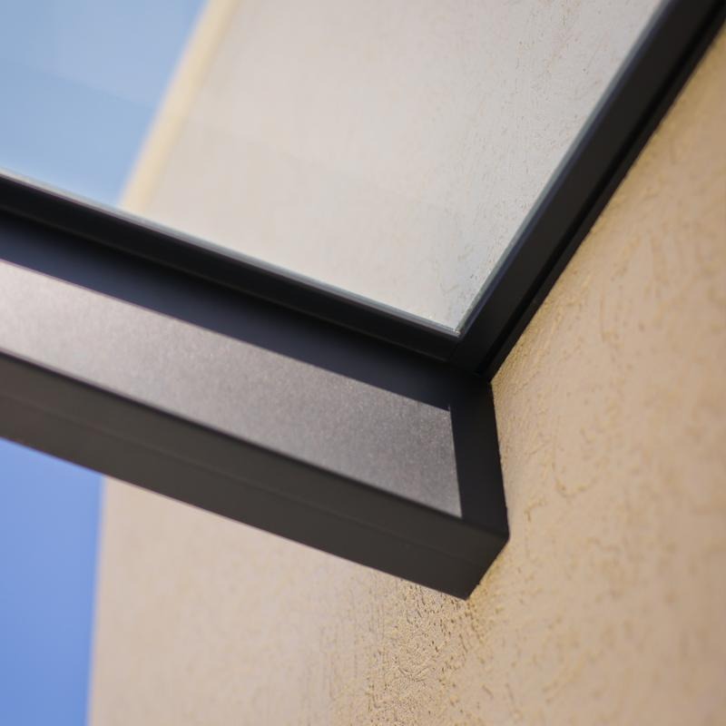 Palram - Canopia 2150 Sophia Doorway Canopy - Grey Clear | Sheds.co.uk