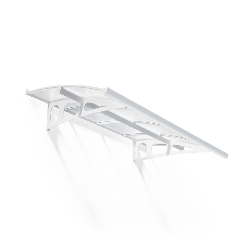 Palram - Canopia 2230 Bordeaux Doorway Canopy - White | Sheds.co.uk