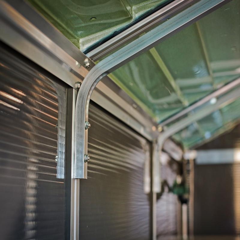 Palram - Canopia 6' x 12' Rubicon Plastic Dark Grey Shed | Sheds.co.uk