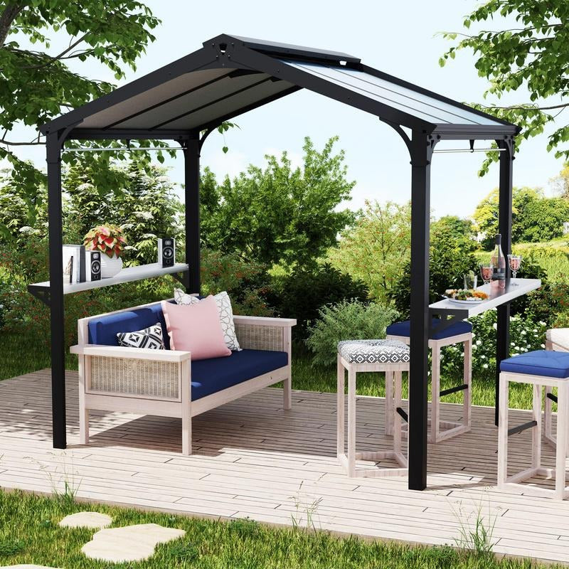 Palram - Canopia 6' x 8' Austin BBQ Gazebo | Sheds.co.uk