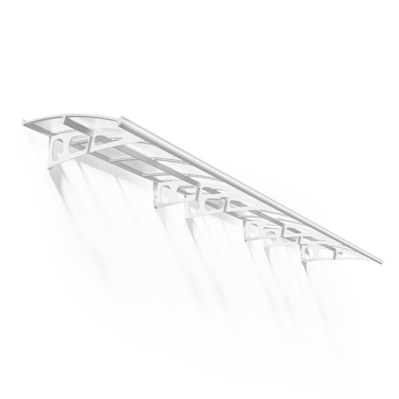 Palram - Canopia 6690 Bordeaux Doorway Canopy - White | Sheds.co.uk