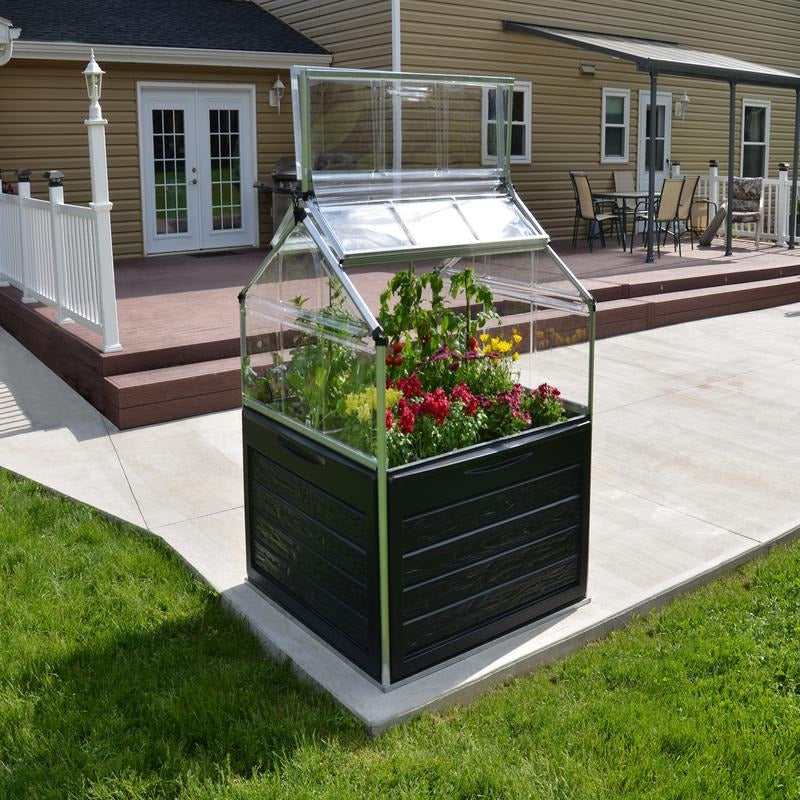 Palram - Canopia Grow House Plant Inn With Storage | Sheds.co.uk