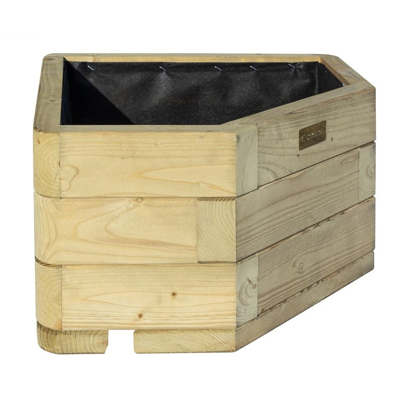 Rowlinson Marberry Corner Planter | Sheds.co.uk