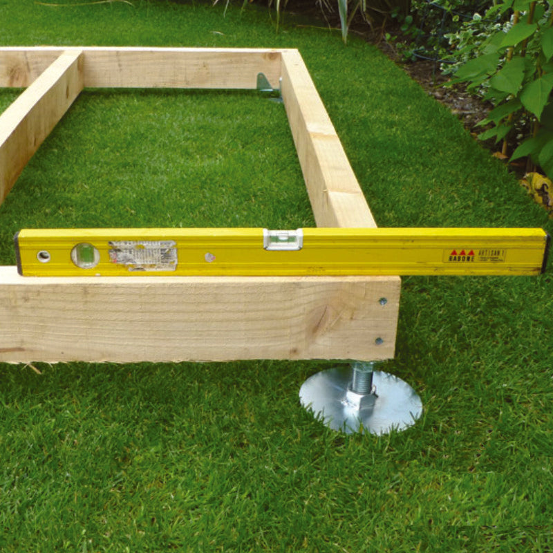Quick Jack Wooden Shed Base Levelling Kit | Sheds.co.uk
