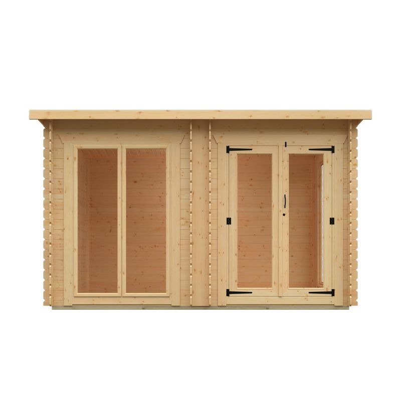 Redlands 12' x 6' Portrush Log Cabin | Sheds.co.uk