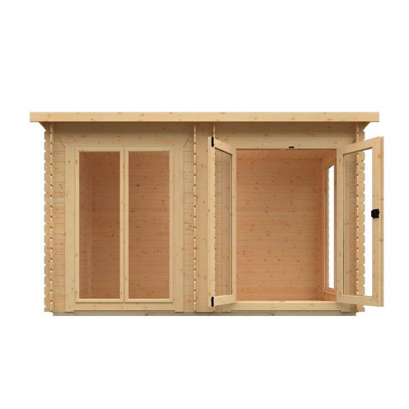 Redlands 12' x 6' Portrush Log Cabin | Sheds.co.uk