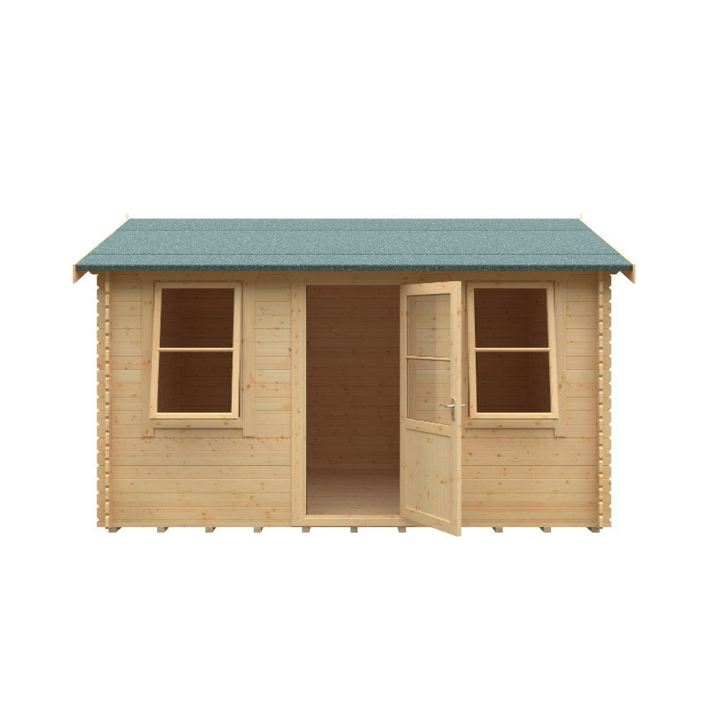 Redlands 14' x 10' Torrey Log Cabin - 28mm | Sheds.co.uk