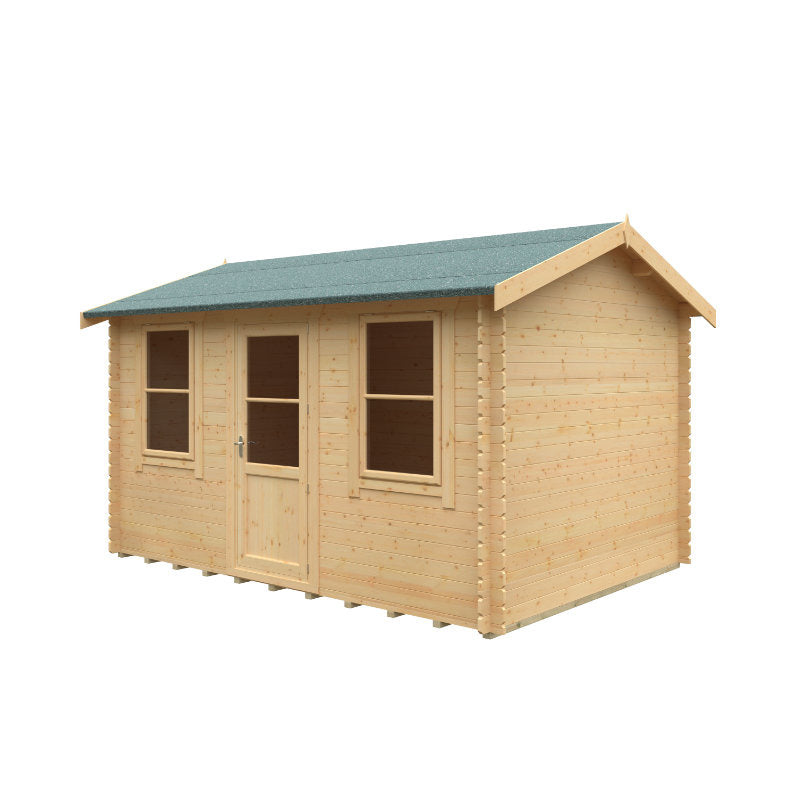 Redlands 14' x 10' Torrey Log Cabin - 28mm | Sheds.co.uk