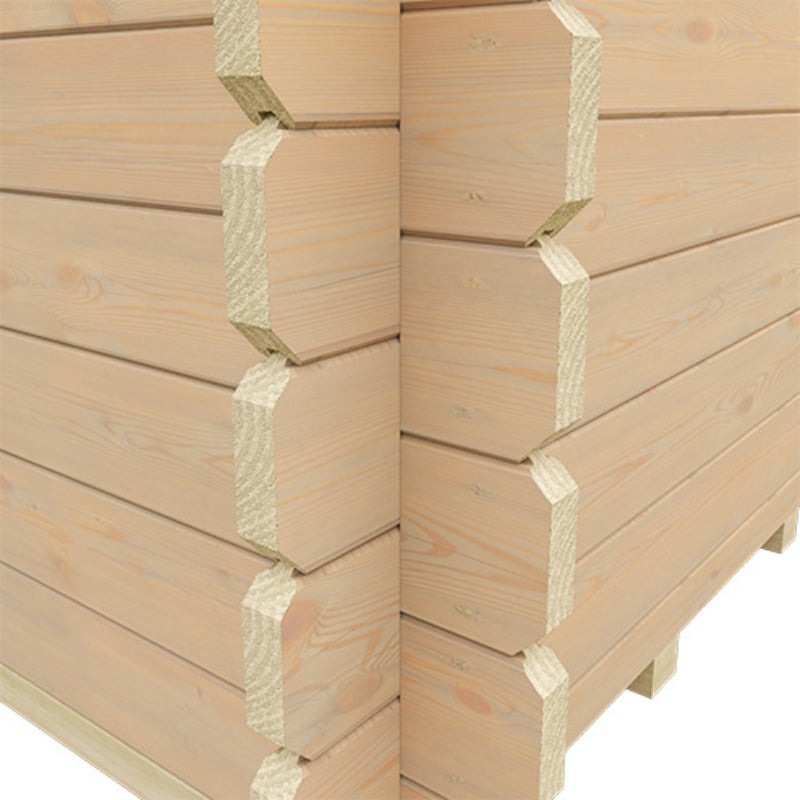 Redlands 10' x 8' Hazeltine Log Cabin - 44mm | Sheds.co.uk