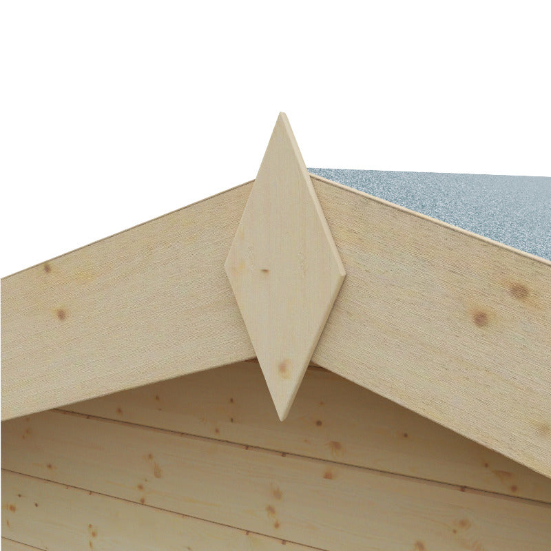Redlands 10' x 8' Hazeltine Log Cabin - 44mm | Sheds.co.uk