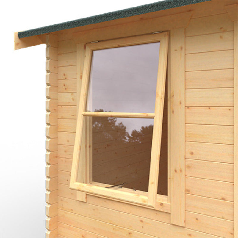 Redlands 14' x 14' Torrey Log Cabin - 28mm | Sheds.co.uk