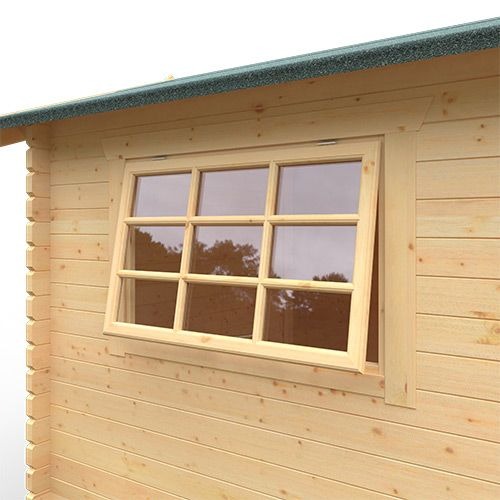 Redlands 18' x 14' Wooden Garage - 44mm | Sheds.co.uk