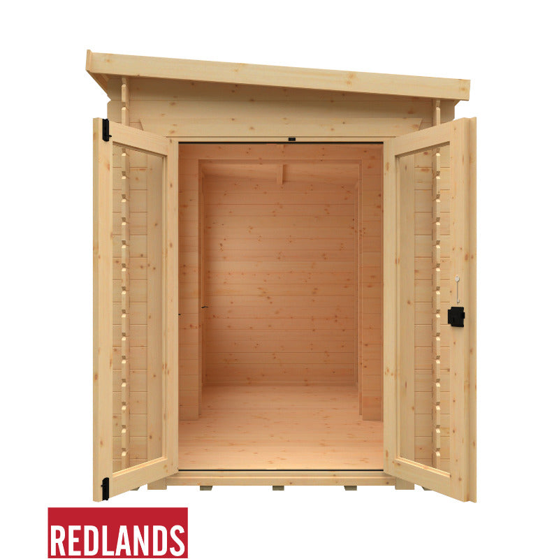 Redlands 18' x 6' Taddy Log Cabin | Sheds.co.uk