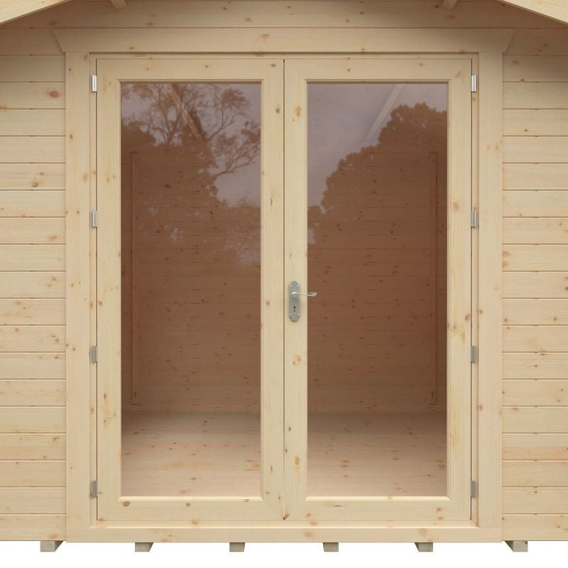 Redlands 16' x 14' Troon Log Cabin - 44mm | Sheds.co.uk