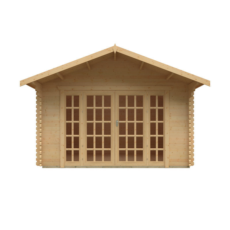 Redlands 4.2m x 4.2m St George Log Cabin | Sheds.co.uk