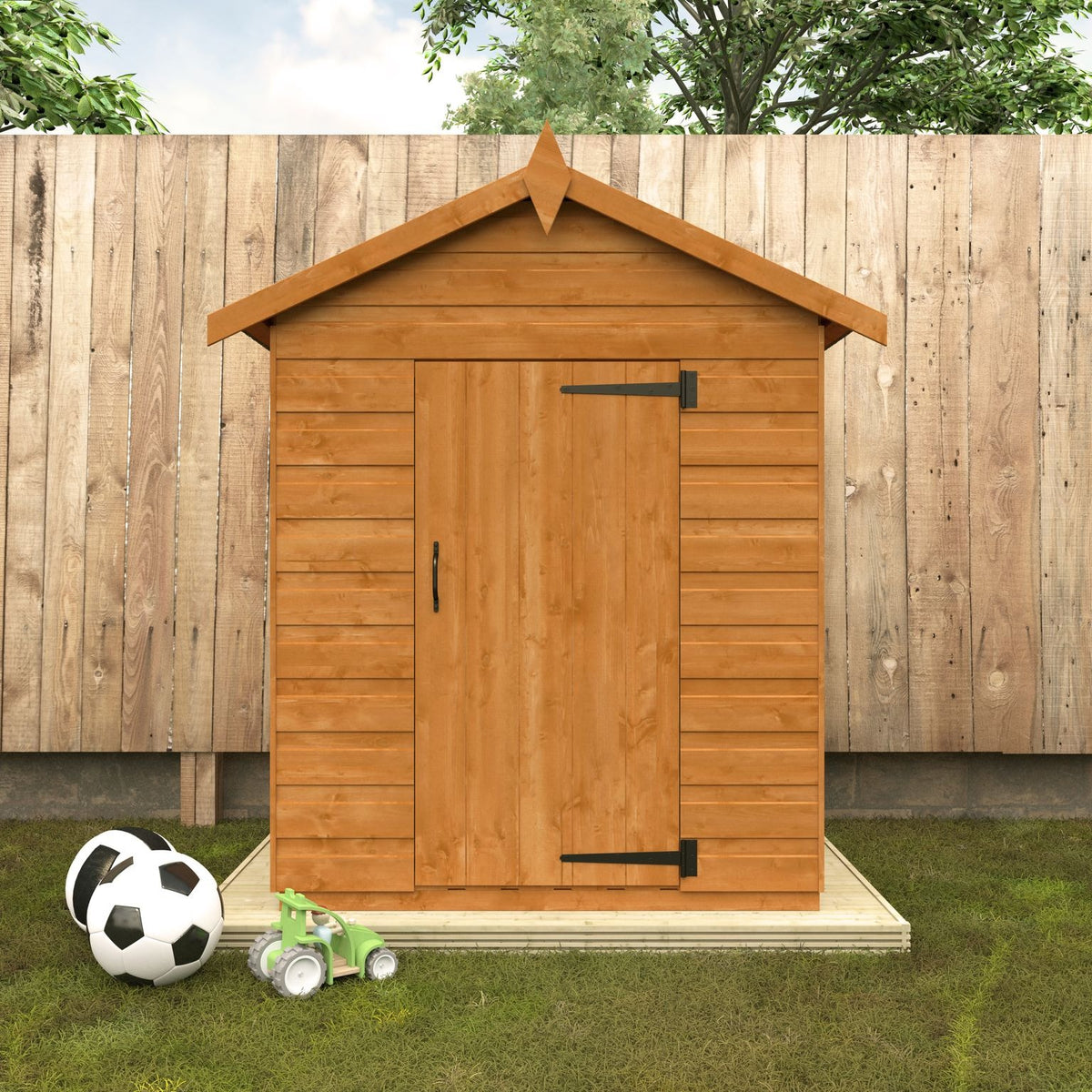 Redlands 4' x 3' Little Playden | Sheds.co.uk