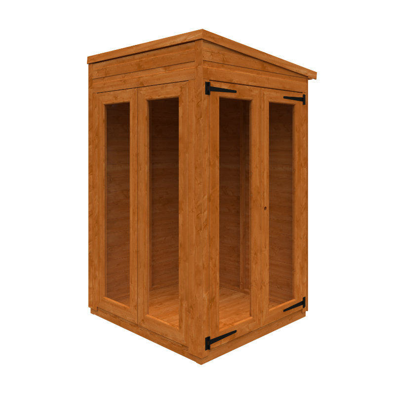 Redlands 4' x 4' Magpie Summer House | Sheds.co.uk