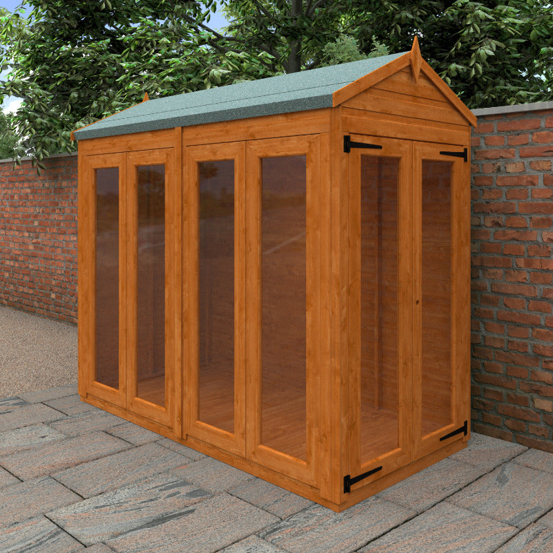 Redlands 4' x 8' Macaw Summer House | Sheds.co.uk