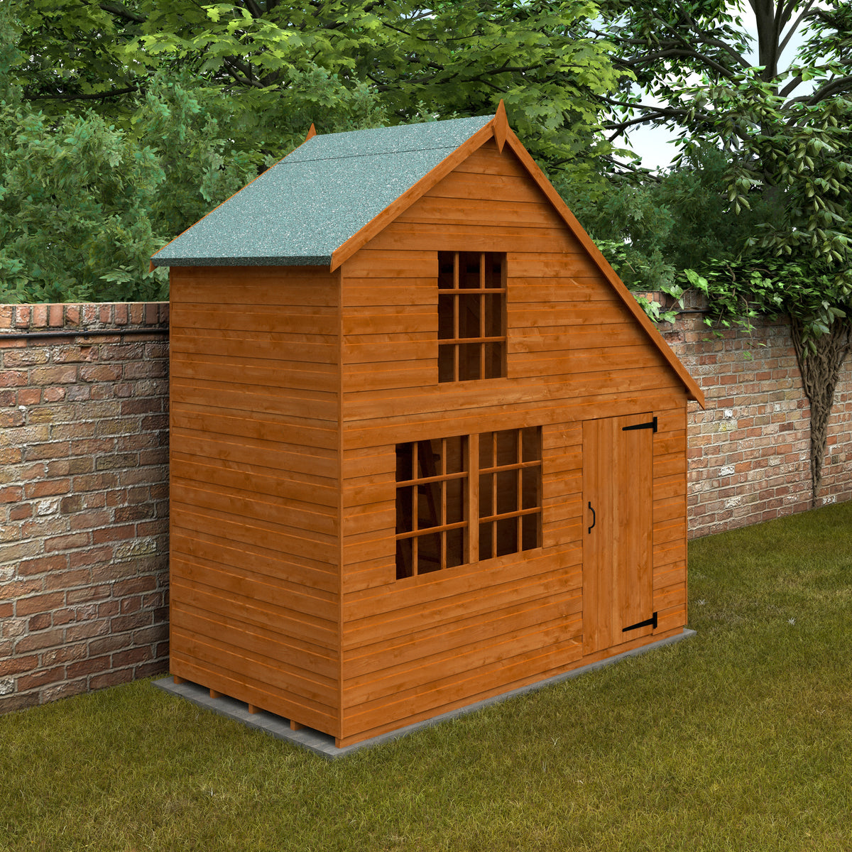 Redlands 4' x 8' Magic Mansion Playhouse | Sheds.co.uk