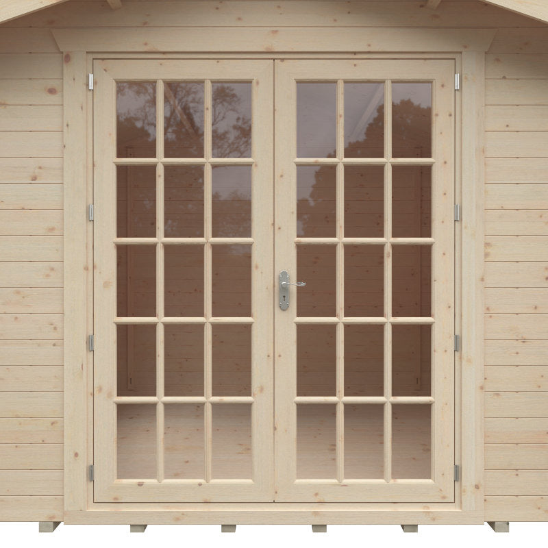 Redlands 5.4m x 9.2m Turnberry Log Cabin | Sheds.co.uk