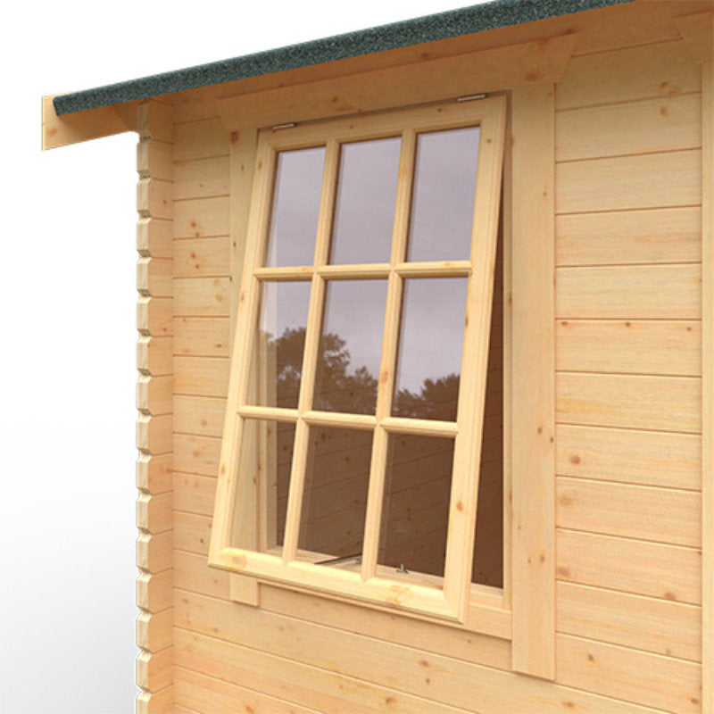 Redlands 5.4m x 9.2m Turnberry Log Cabin | Sheds.co.uk