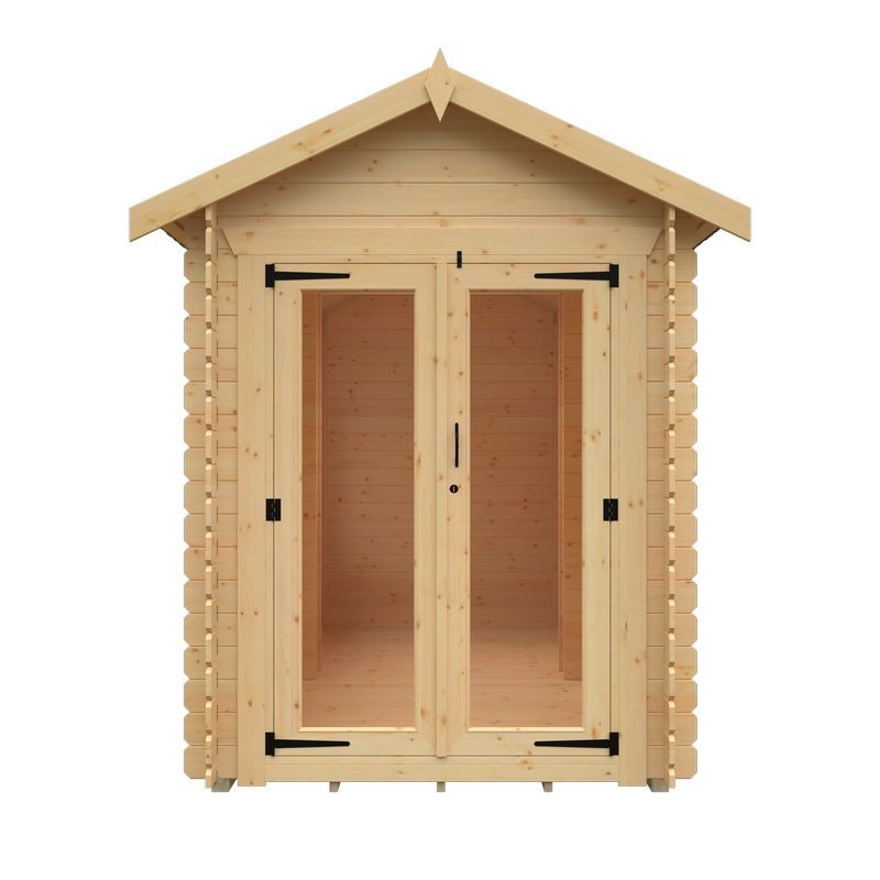 Redlands 6' x 12' Pebble Log Cabin | Sheds.co.uk