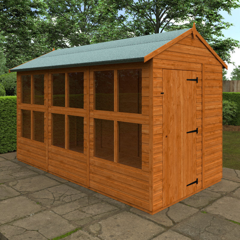 Redlands 6' x 12' Raven Summer House | Sheds.co.uk