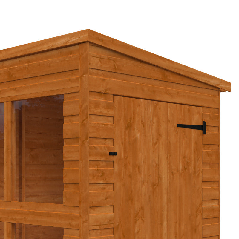 Redlands 4' x 6' Skylark Summer House | Sheds.co.uk