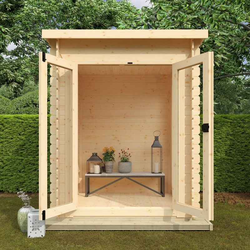 Redlands 6' x 6' Portrush Log Cabin | Sheds.co.uk