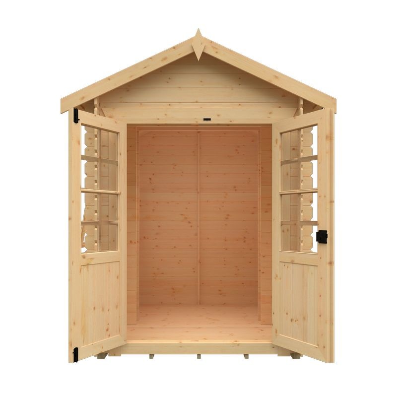 Redlands 6' x 8' Cypress Log Cabin | Sheds.co.uk