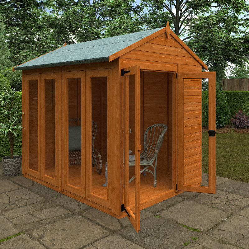 Redlands 6' x 8' Macaw Summer House | Sheds.co.uk