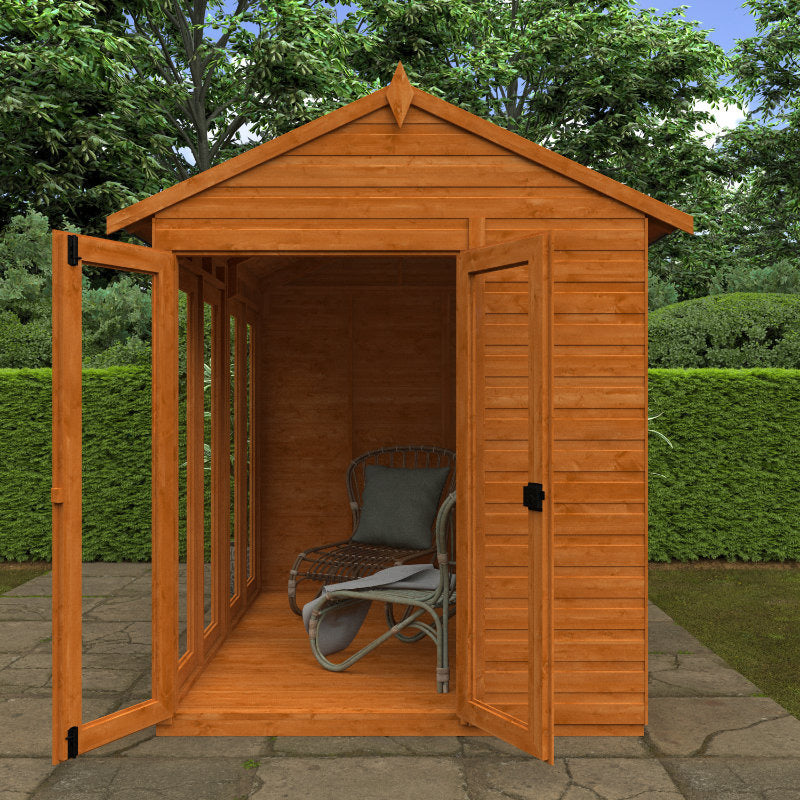 Redlands 6' x 8' Macaw Summer House | Sheds.co.uk